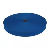 Taśma lamówka dziana 20mm kolor niebieski jasny 50mb