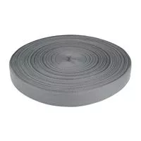 Taśma bawełniana jodełka 20mm kolor szary jasny 50mb