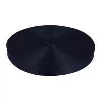 Taśma bistorowa do smyczy 10mm kolor granatowy 50mb