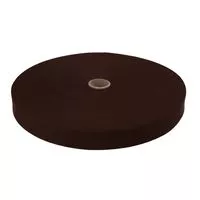 Taśma lamówka dziana 20mm kolor brązowy 50mb