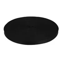 Taśma bistorowa do smyczy 10mm kolor czarny 50mb