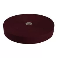 Taśma lamówka dziana 15mm kolor bordowy 50mb