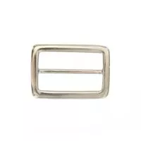 Ramka metalowa 40mm kolor srebrny madis