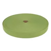 Taśma lamówka dziana 20mm kolor zielony jasny 50mb
