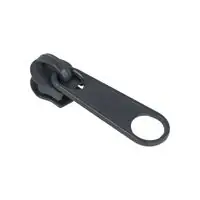 Suwak do taśmy suwakowej spiralnej #5 non-lock kolor szary ciemny 500szt.