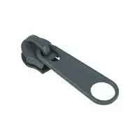 Suwak do taśmy suwakowej spiralnej #5 non-lock kolor szary 500szt.
