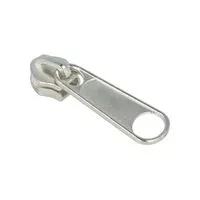 Suwak do taśmy suwakowej spiralnej #5 non-lock wzmocniony kolor srebrny 500szt.