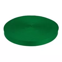 Taśma bistorowa do smyczy 10mm kolor zielony 50mb