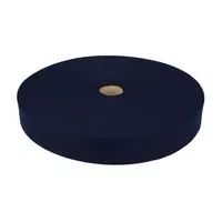 Taśma lamówka dziana 15mm kolor granatowy 50mb