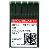 135x5 (100) R Igły Groz-Beckert GEBEDUR złocone do maszyny do szycia