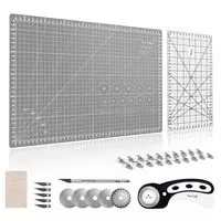 Zestaw do cięcia i krojenia TEXI CRAFT GRAY 45X30 cm
