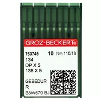 135x5 (110) R Igły Groz-Beckert GEBEDUR złocone do maszyny do szycia