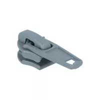 Suwak do taśmy suwakowej spiralnej #5 auto-lock kolor szary 100szt.