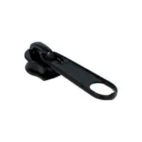 Suwak kordel do taśmy suwakowej spiralnej #3 non-lock kolor czarny 500szt.