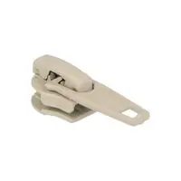 Suwak do taśmy suwakowej #5 auto-lock kolor beżowy 500szt.