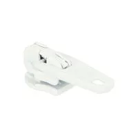 Suwak auto-lock #3 kordel do taśmy suwakowej spiralnej #3 kolor biały 500szt.