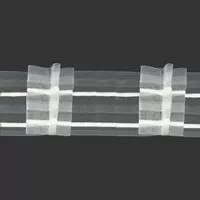 Taśma firanowa 50mm Z7/Z-200 marszczenie 1:2 (3 fałdy)