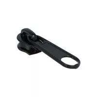 Suwak kordel do taśmy suwakowej spiralnej #3 non-lock kolor czarny 500szt.