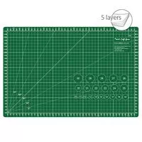 Mata podkładowa do cięcia, samoregenerująca, Texi Green 45x30 cm, grubość 3 mm, zielona