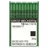 134 SAN11 (100) SES Igła Groz-Beckert GEBEDUR do maszyny do szycia