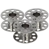 Szpulka metalowa TEXI 3003 SET 3, płaska
