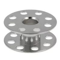 Szpulka metalowa z dziurkami bez nacięcia 270010 (B9117-012-000) do stebnówek bez obcinania