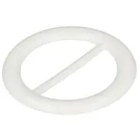 Klamra plastikowa 34mm ozdobna - kółko