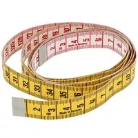 Miara krawiecka, centymetr krawiecki dł. 150cm, szer. 15mm