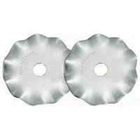 Ostrze noża krążkowego 28 mm, faliste, 2 szt. DW-RB003P 2W