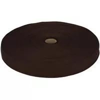 Taśma rypsowa 20mm kolor brązowy 50mb