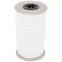 Guma pleciona 4mm kolor biały 100mb