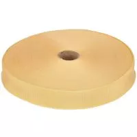Taśma rypsowa 20mm kolor żółty 50mb