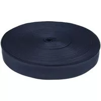 Taśma rypsowa 30mm kolor granatowy 50mb