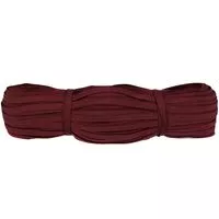 Taśma wieszakowa 6mm kolor bordowy 100mb