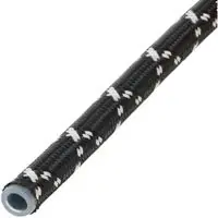 Wąż parowy silikonowy czarno biały 6/10mm do żelazka