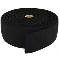 Guma tkana 70mm kolor czarny 25mb