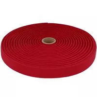 Guma tkana 21mm kolor czerwony 25mb