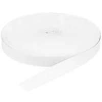 Guma dziana 20mm kolor biały 25mb