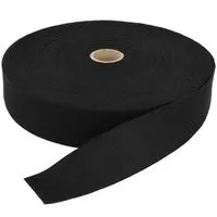 Guma dziana 40mm kolor czarny 25mb