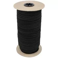 Guma okrągła 3mm kolor czarny 100mb