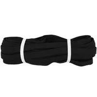 Guma tkana 15mm kolor czarny 25mb