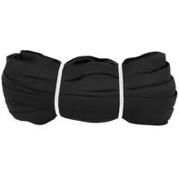 Guma dziana 15mm kolor czarny 50mb