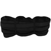 Guma tkana 20mm kolor czarny 25mb