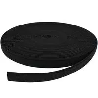 Guma szelkowa 25mm kolor czarny 25mb