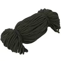 Sznurek poliestrowy 4mm kolor oliwkowy 50mb