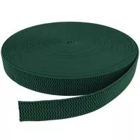 Guma szelkowa 40mm kolor zielony ciemny 25mb