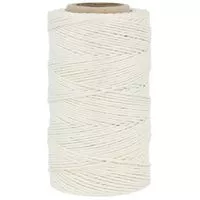 Nici lniane dratwa kolor biały naturalny 150x2 100g