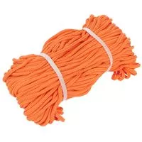 Sznurek poliestrowy 4mm kolor pomarańczowy 50mb