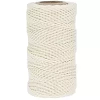 Nici lniane dratwa kolor biały 150x8 100g