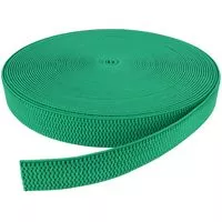 Guma szelkowa 40mm kolor zielony 25mb